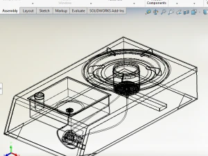 kitchen burner gas stove oven cooking 3D Model
