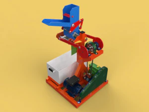 Cortador de batata cortador de batata frita cortador de batata vegetal cortador de chip fabricante ferramenta m&aacute;quina de corte Modelo 3D