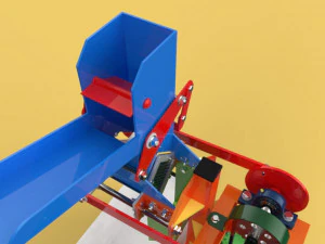 Cutter potato slicerfrench fry cutter vegetable potato slicer cutter chip maker tool cutting machine 3D Model