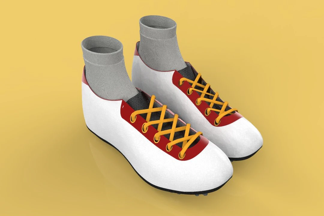3d trail running trainer shoes sneaker football soccer sport 3D Model .c4d .max .obj .3ds .fbx .stl .blend 