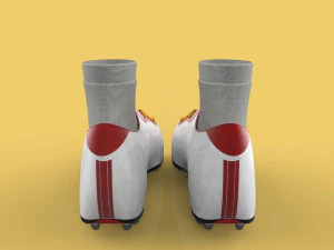 3d trail running trainer shoes sneaker football soccer sport 3D Model