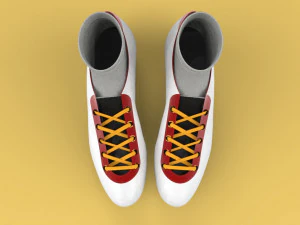 3d trail running trainer shoes sneaker football soccer sport 3D Model
