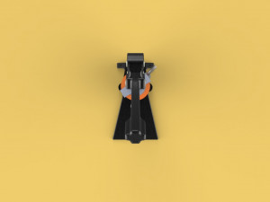 3d button badge pin punch press maker machine tool 3Dモデル
