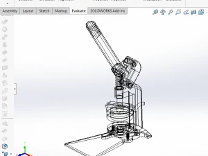 3d button badge pin punch press maker machine tool 3D Model