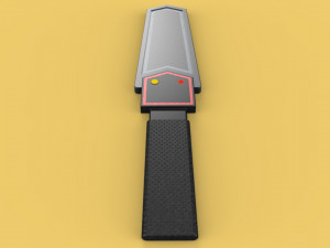 universal hand held metal detector professional safety 3D 모델