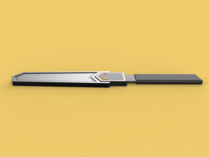 universal hand held metal detector professional safety 3D 모델