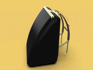 tas gendong wadah ransel karung elegan Model 3D