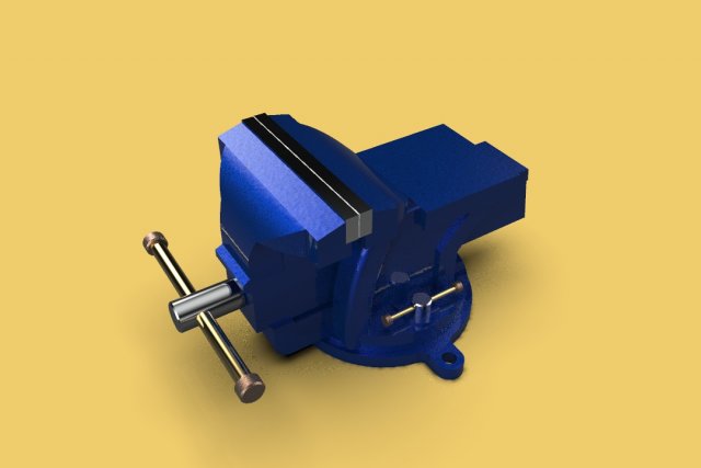 multipurpose pipe bench vise table pincers Modello 3D .c4d .max .obj .3ds .fbx .stl .blend 