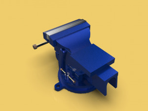 multipurpose pipe bench vise table pincers Modello 3D