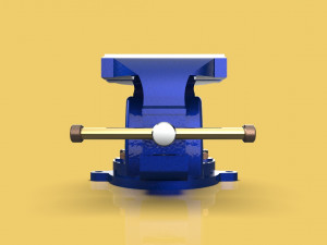 multipurpose pipe bench vise table pincers Modello 3D