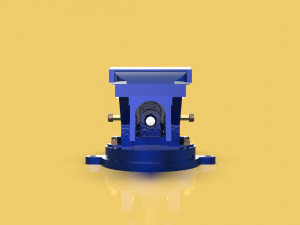 multipurpose pipe bench vise table pincers Modello 3D