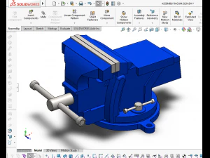 multipurpose pipe bench vise table pincers 3D Model