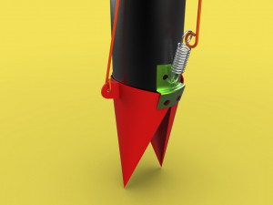 manual hand planter and fertilizer for corn vegetable seeder Modelo 3D
