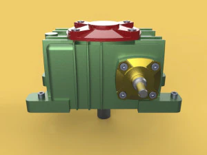 Speed reducer gear box worm helical wpx 3D Model