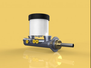 brake master cylinder car 3d 3D मॉडल