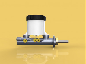 brake master cylinder car 3d Modello 3D