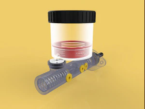 brake master cylinder car 3d 3D Model