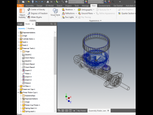 brake master cylinder car 3d Modello 3D