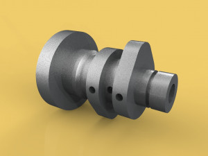 camshaft moped motorcycle motorbike 3D Model
