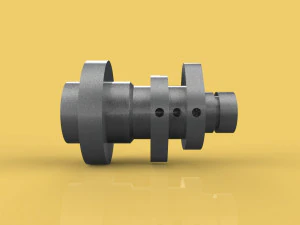 camshaft moped motorcycle motorbike 3D Model
