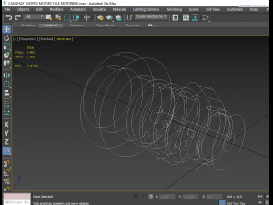 camshaft moped motorcycle motorbike Modelo 3D