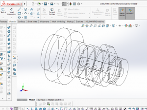 camshaft moped motorcycle motorbike Modelo 3D
