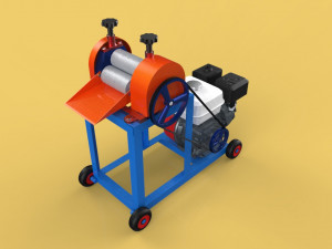 sugarcane juice press squeezer machine 3D मॉडल