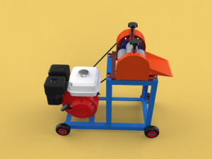 sugarcane juice press squeezer machine Modelo 3D