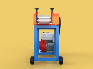 sugarcane juice press squeezer machine Modelo 3D