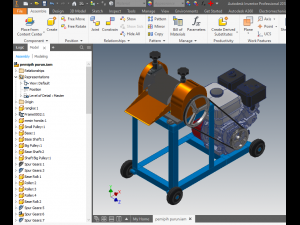 sugarcane juice press squeezer machine Modelo 3D