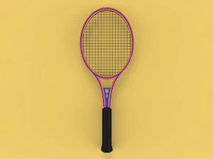 тенісна ракетка ракетка 3D Модель