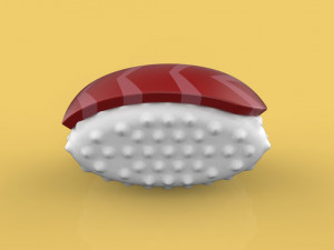3d japanese sushi 3D 모델
