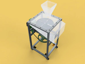 Machine &agrave; couper les rondelles d'oignon, les pommes de terre, les fruits et les l&eacute;gumes, mod&egrave;le 3d Modèle 3D