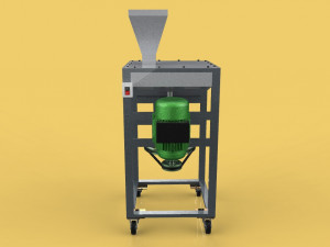 onion rings cutting potato fruit vegetable slicer machine 3d 3D Модель