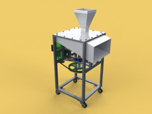 onion rings cutting potato fruit vegetable slicer machine 3d 3D Модель