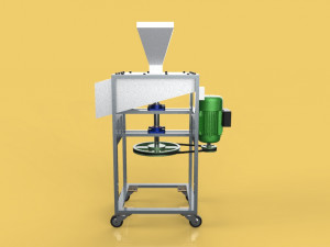 onion rings cutting potato fruit vegetable slicer machine 3d 3D Модель