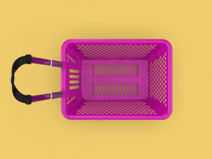 supermarket shopping cart trolley 3D-Modell