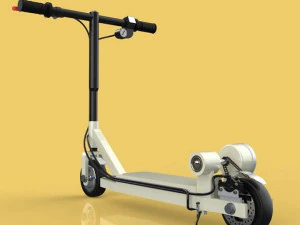 KICK SCOOTER BICICLETA EL&Eacute;TRICA AUTOPED OTOPED Modelo 3D