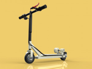 KICK SCOOTER ELECTRIC BIKE AUTOPED OTOPED 3D Model