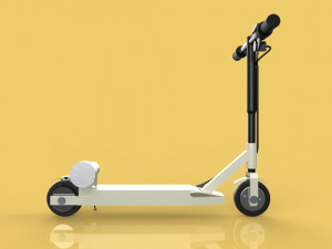 KICK SCOOTER ELECTRIC BIKE AUTOPED OTOPED 3D Model
