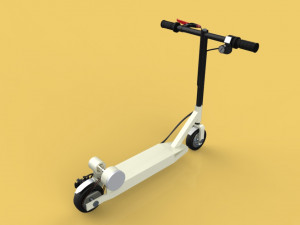 KICK SCOOTER ELECTRIC BIKE AUTOPED OTOPED 3D Model