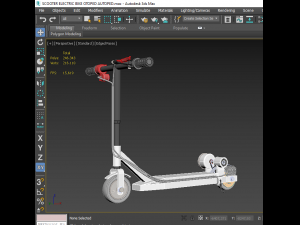 KICK SCOOTER ELECTRIC BIKE AUTOPED OTOPED 3D Model