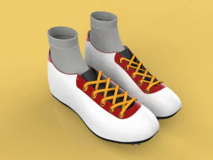 FREE TRAIL RUNNING TRAINER SHOES SNEAKER FOOTBALL SOCCER 3D Model