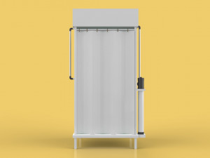 3D DISINFECTION CHAMBER CORONA COVID-19 SANITIZATION TUNNEL DISINFECTANT 3D Модель