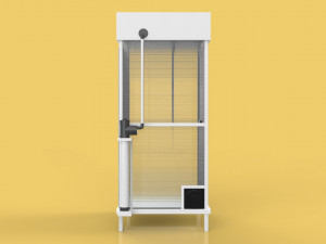 3D DISINFECTION CHAMBER CORONA COVID-19 SANITIZATION TUNNEL DISINFECTANT 3D Модель