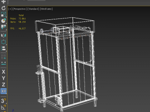 3D DISINFECTION CHAMBER CORONA COVID-19 SANITIZATION TUNNEL DISINFECTANT 3D Модель