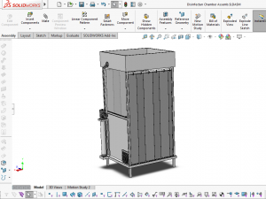 3D DISINFECTION CHAMBER CORONA COVID-19 SANITIZATION TUNNEL DISINFECTANT 3D Модель
