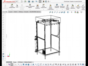 3D DISINFECTION CHAMBER CORONA COVID-19 SANITIZATION TUNNEL DISINFECTANT 3D Модель