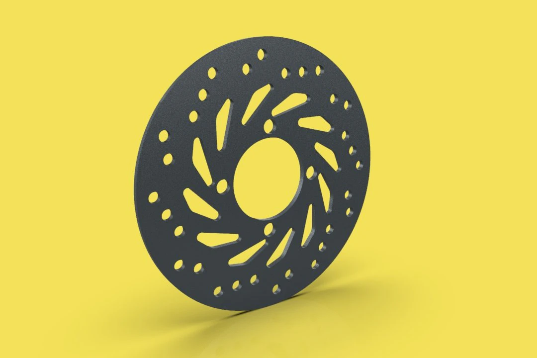 3D MOTORCYCLE DISC BRAKE MOTORBIKE model 3D Model .c4d .max .obj .3ds .fbx .stl .blend 