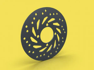 3D МОТОЦИКЛ Модель МОТОЦИКЛА З ДИСКОВИМИ ГАЛЬМАМИ 3D Модель